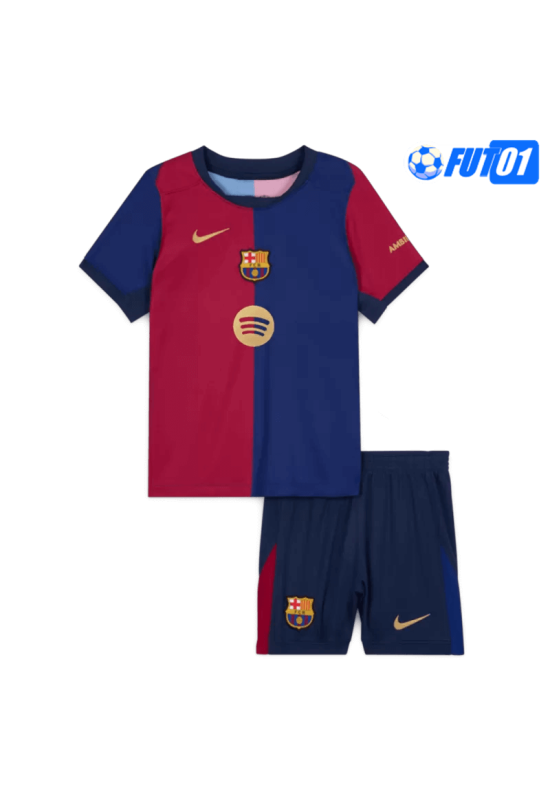 Camiseta Barcelona Home 2024/2025 Niño