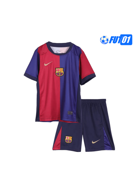 Camiseta Barcelona Home 2024/2025 Niño