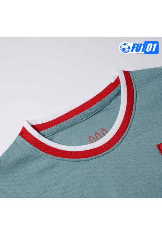 Camiseta Atlético de Madrid Away 2024/2025 Niño