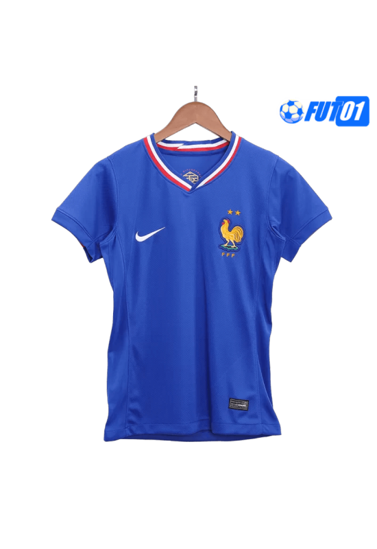 Camiseta Mujer Francia Home 2024/2025