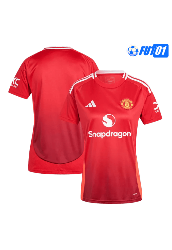 Camiseta Mujer Manchester United Home 2024/2025