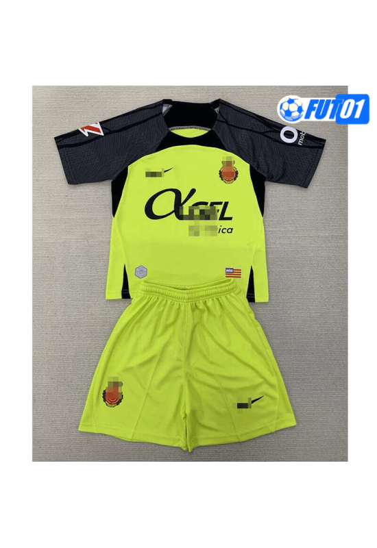 Camiseta RCD Mallorca Away 2024/2025 Niño Negro/Amarillo