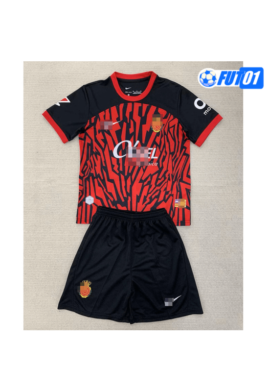 Camiseta RCD Mallorca Home 2024/2025 Niño Rojo/Negro