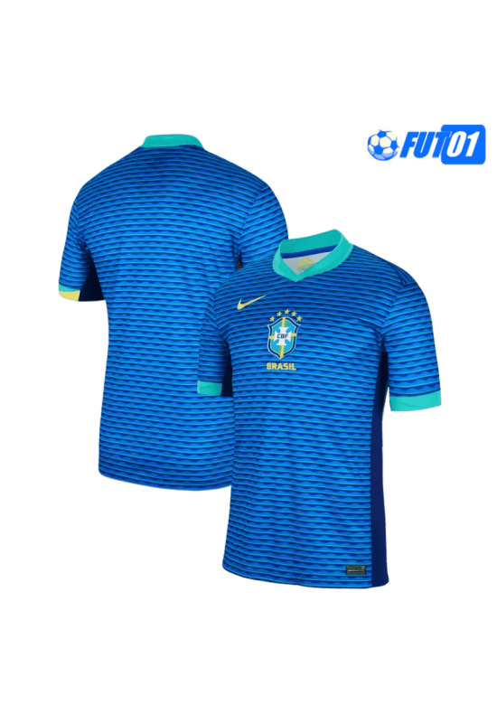 Camiseta Brasil Away 2024 Azul