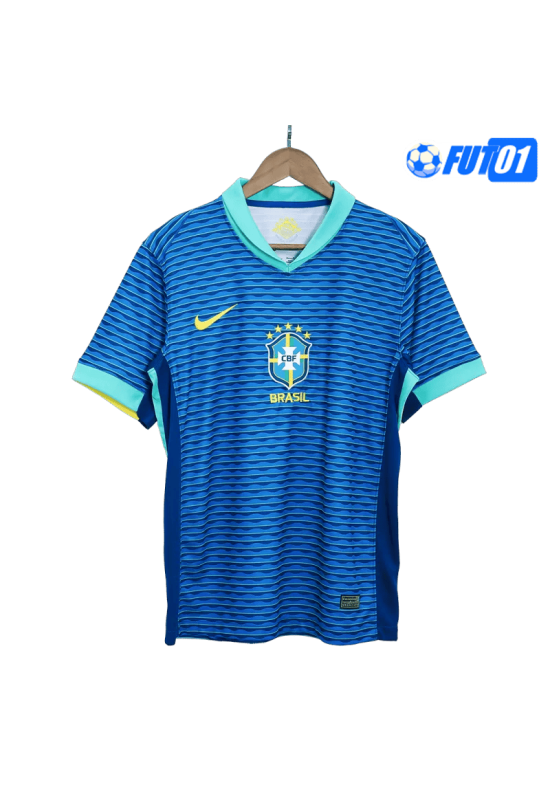 Camiseta Brasil Away 2024 Azul