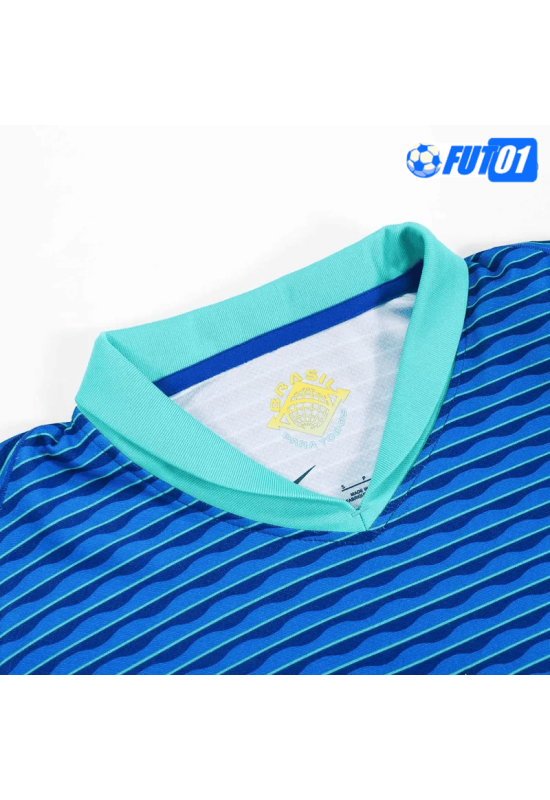 Camiseta Brasil Away 2024 Azul