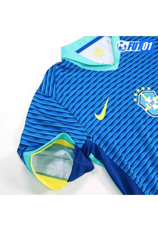 Camiseta Brasil Away 2024 Azul