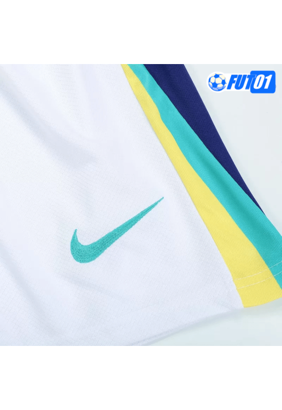 Camiseta Brasil Away 2024 Niño Azul