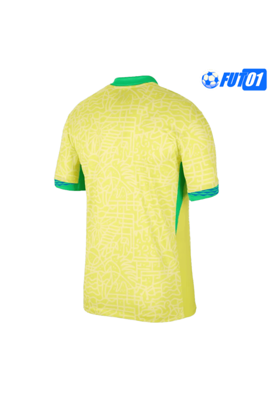 Camiseta Brasil Home 2024 Amarillo