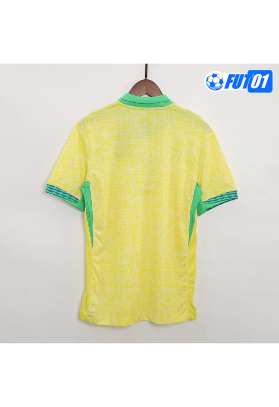 Camiseta Brasil Home 2024 Amarillo