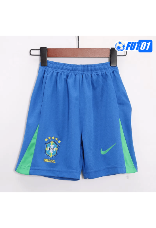 Camiseta Brasil Home 2024 Niño Amarillo