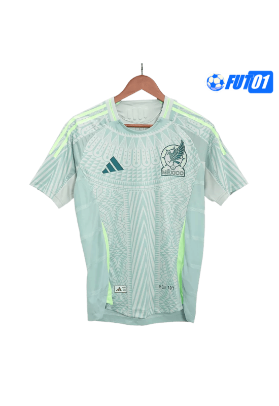 Camiseta Mexico Away 2024 Versión Jugador Linen Green