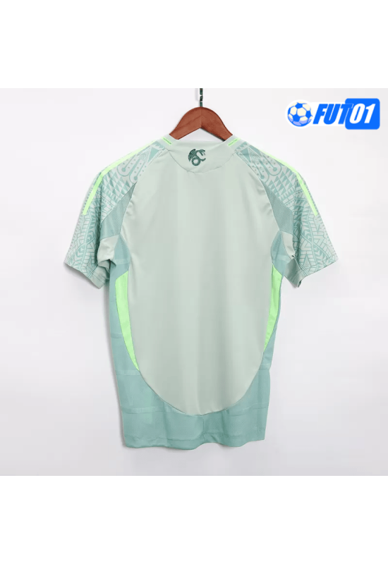 Camiseta Mexico Away 2024 Versión Jugador Linen Green