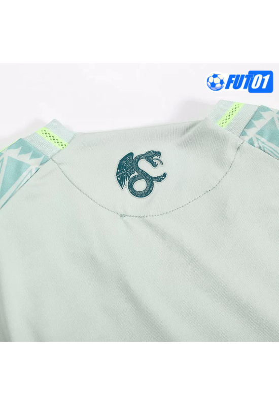 Camiseta Mexico Away 2024 Versión Jugador Linen Green