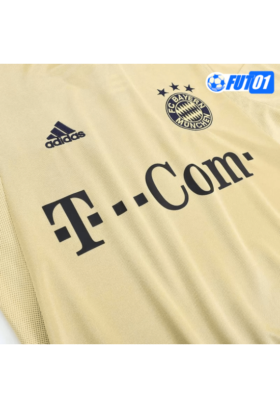 Camiseta Retro Bayern Munich Away 2004/05 Amarillo