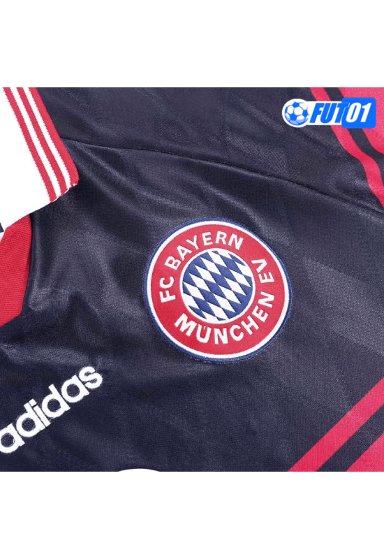 Camiseta Retro Bayern Munich Home 1997/99 Negro