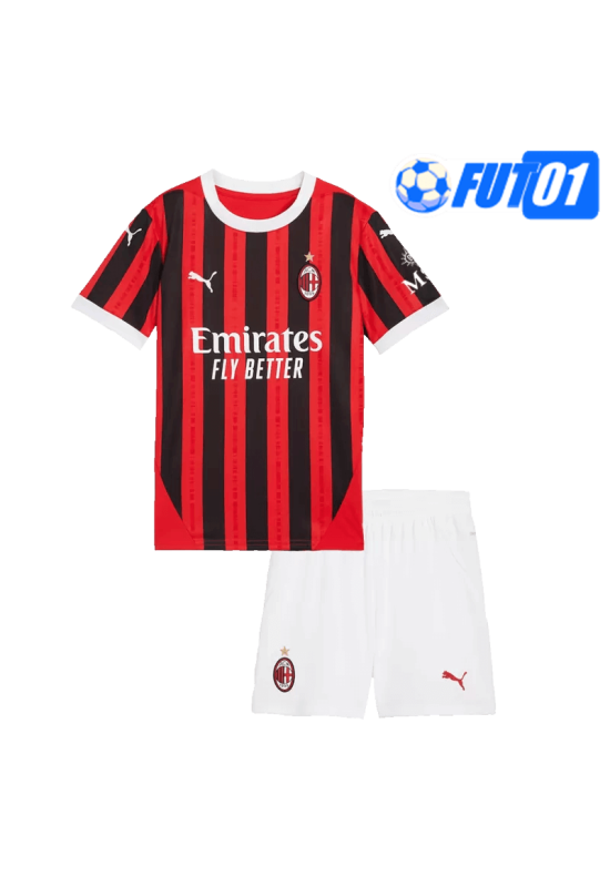 Camiseta AC Milan Home 2024/2025 Niño