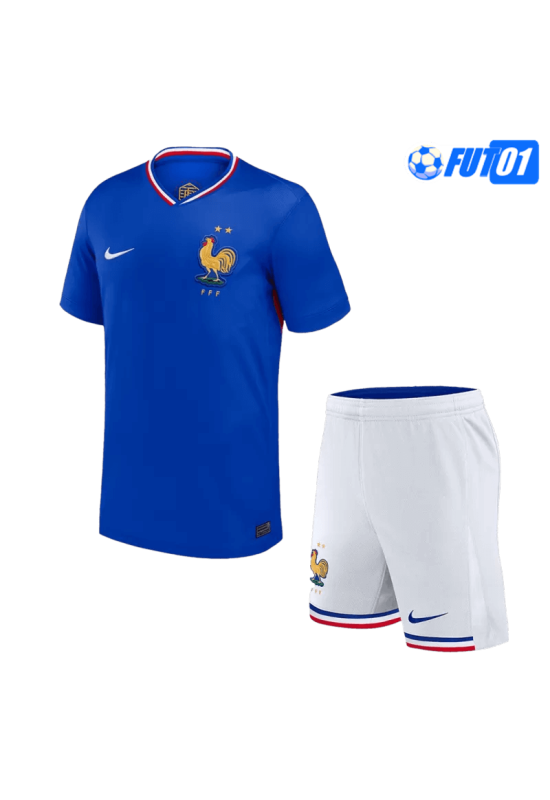 Camiseta Francia Home 2024/2025 Niño