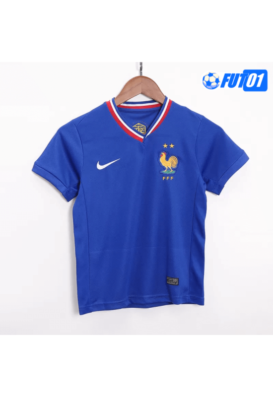 Camiseta Francia Home 2024/2025 Niño